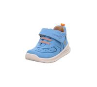Superfit Jungen Ankle Boots Breeze, Baby und Kleinkinder Stiefeletten, Weite: M IV, lose Einlage, halbstiefel, HELLBLAU/ORANGE (400), 21 EU