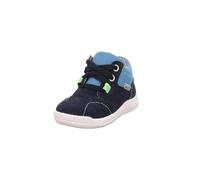 Superfit Jungen Ankle Boots Whaley, Baby und Kleinkinder Stiefeletten, Weite: W, lose Einlage, Kurzstiefel, BLAU/HELLBLAU (000), 22 EU