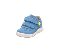 Superfit Jungen Ankle Boots Whaley, Kinder Stiefeletten, Weite: W, lose Einlage, Kurzstiefel, uebergangsschuhe, HELLBLAU/GELB (400), 27 EU