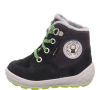 Superfit - Kid's Groovy 2.0 B - Winterschuhe, Gr. 26, schwarz (Grau/Hellgrün)