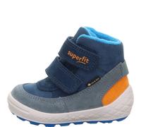 Superfit Jungen Groovy 2.0 Warm Gefütterte Gore-tex Blau/Orange 8000 Schneestiefel, Blau Orange 8000, 27 EU