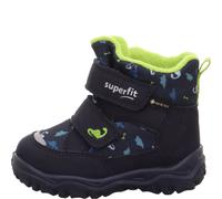 Klettboot SUPERFIT "HUSKY1 WMS: mittel" Gr. 20, blau (dunkelblau, grün dinos) Kinder Schuhe (44537837-20) dunkelblau, grün dinos