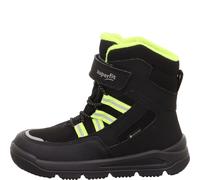 superfit Jungen Boots MARS 32 Schwarz/Gelb
