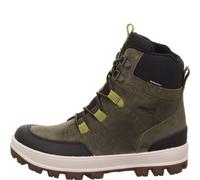 Superfit Mädchen und Jungen Winterstiefel TEDD, Kinder Stiefeletten, Weite: W V, Kurzstiefel, uebergangsschuhe, GRÜN/SCHWARZ (000), 35 EU