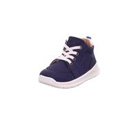 Lauflernschuh SUPERFIT "BREEZE WMS: Mittel" Gr. 21, blau (blau, hellblau) Kinder Schuhe mit weichem Lederfutter (60817546-21)