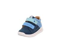 Superfit Jungen Sneaker BREEZE Leder Blau/Hellblau Größe 23