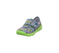 Superfit Jungen Bubble Hausschuh, Türkis Mehrfarbig 8420, 28 EU