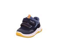 Sportschuh Leder \ COOPER - Farbe - BLAU/ORANGE - Größe - 22
