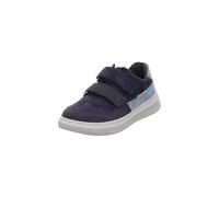 Superfit Jungen Sneaker Cosmo 8010 Leder Blau Weit Größe 33 EU