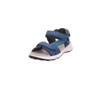 Superfit Jungen Criss Cross 1-000580 Sandale, Blau Grün 8030, 38 EU
