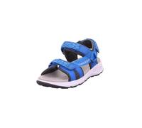 Superfit Jungen Criss Cross Sandale, Blau Grau 8020, 39 EU