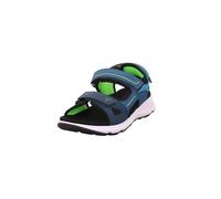 Superfit Criss Cross Sandale, Blau/Türkis 8050, 39 EU