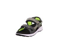 Superfit Jungen Sandale Criss Cross Grau/Hellgrün 2000 Größe 31