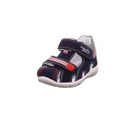 Superfit Jungen Freddy Sandalen, Blau (Ocean Kombi 81), 22 EU