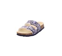 Superfit Jungen Fussbettpantoffel Hausschuh, Blau Grau 8060, 24 EU