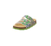 Superfit Jungen Fussbettpantoffel Hausschuh, Grau Mehrfarbig 2050, 25 EU
