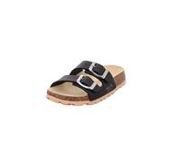 Superfit Kinder-Fußbettpantoffel Schwarz Größe 37