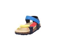 superfit Kinder Sandale FUSSBETTPANTOFFEL Jungen 32 Blau/Mehrfarbig 1-000116-8010
