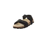 Superfit Jungen Fussbettpantoffel Sandale, Schwarz 0000, 34 EU Weit