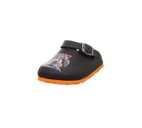 Superfit Jungen Fussbettpantoffel Schwarz/Mehrfarbig 0000 Hausschuh, Schwarz Mehrfarbig 0000, 39 EU