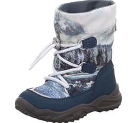 Superfit Jungen Glacier Warm Gefütterte Gore-tex Schneestiefel, Blau 8010, 23 EU Weit