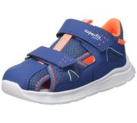 Superfit Jungen Golf Sandale, Blau Orange 8010, 24 EU