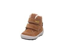 Superfit Jungen Groovy 2.0 Warm Gefütterte Gore-tex Braun/Gelb 3000 Schneestiefel, Braun Gelb 3000, 23 EU