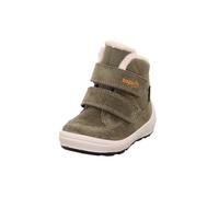 Superfit Jungen Groovy 2.0 Warm Gefütterte Gore-tex Schneestiefel, Grün Orange 7000, 22 EU Weit