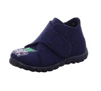 Superfit Jungen HAPPY Hohe Hausschuhe, Blau (Blau 80), 19 EU