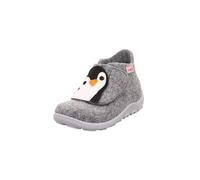 Superfit - Kid's Happy Octi B - Hausschuhe, Gr. 23, grau (Grau/Schwarz)