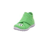 Superfit Jungen Happy Wollfilz Hausschuh, Grün 7000, 25 EU