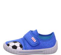 superfit Jungen Hausschuh BILL 23 Blau/Weiß