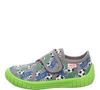 superfit Jungen Hausschuh BILL 23 Grau/Mehrfarbig