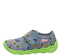 superfit Jungen Hausschuh BUBBLE 34 Türkis/Mehrfarbig