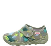 Superfit Jungen BUBBLE Hausschuhe, GRÜN/MEHRFARBIG 7500