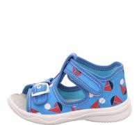 Superfit Polly 1-800292 Hausschuhe, TÜRKIS/Mehrfarbig 8010, 20 EU