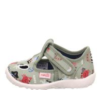 superfit Jungen Hausschuh SPOTTY 19 Hellgrün