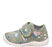 Superfit Baby Jungen SPOTTY Hausschuhe, HELLGRÜN/MEHRFARBIG 7540, 19 EU