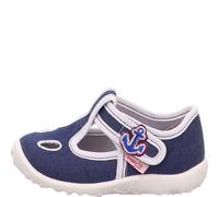 Superfit Baby Jungen SPOTTY Hausschuhe, BLAU 8000, 21 EU