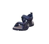Superfit Jungen Hike Riemchensandalen, BLAU 8000, 34 EU