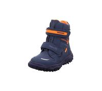 Superfit Jungen HUSKY Boot, Schneestiefel, BLAU/ORANGE 8010, 28