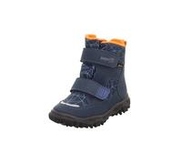 Superfit Jungen HUSKY warm gefütterte Gore-Tex Schneestiefel, BLAU/ORANGE 8030, 34 EU