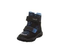 Superfit Jungen HUSKY warm gefütterte Gore-Tex Schneestiefel, SCHWARZ/BLAU 0010, 34 EU