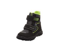 Superfit Stiefel Husky Jungen warm gefüttert Gore-tex Schwarz/Hellgrün 39 EU