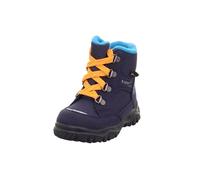 Superfit Jungen Husky1 Warm Gefütterte Gore-tex Blau/Orange 8030 Schneestiefel, Blau Orange 8030, 24 EU