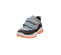 Superfit Kinderschuhe Jupiter Textil Klettverschluss Hellgrün/Orange Größe 34