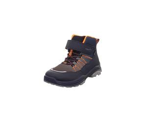 Superfit Jungen Jupiter Warm Gefütterte Gore-tex Sneaker, Blau Orange 8000, 26 EU Weit