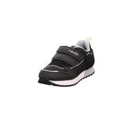 Superfit Jungen Kletthalbschuhe Dash, Kinder Halbschuhe, Weite: M IV, lose Einlage, Klettverschluss, Klettschuhe, Sneaker, SCHWARZ/HELLGRAU (000), 37 EU
