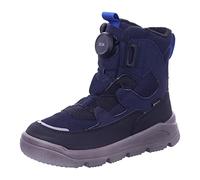 Superfit Jungen Mars warm gefütterte Gore-Tex Schneestiefel, SCHWARZ/BLAU 0050, 27