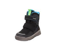 Superfit Jungen Mars Warm Gefütterte Gore-tex Schwarz/Türkis 0000 Stiefel, Schwarz Türkis 0000, 35 EU